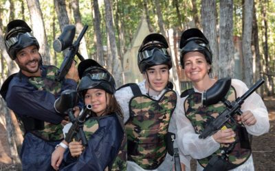3 minutes from the park, enjoy a game of paintball!