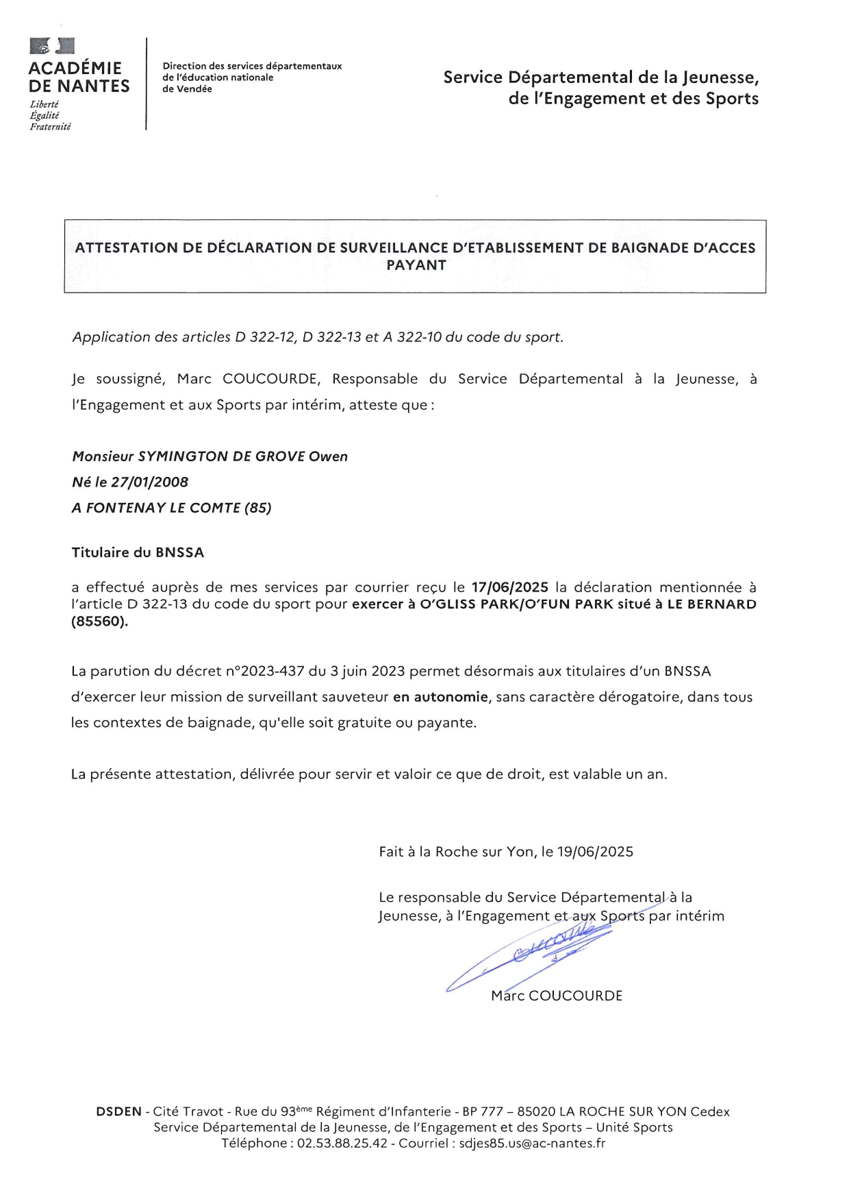 SYMINGTON DE GROVE Owen-page-00001 diplome BNSSA